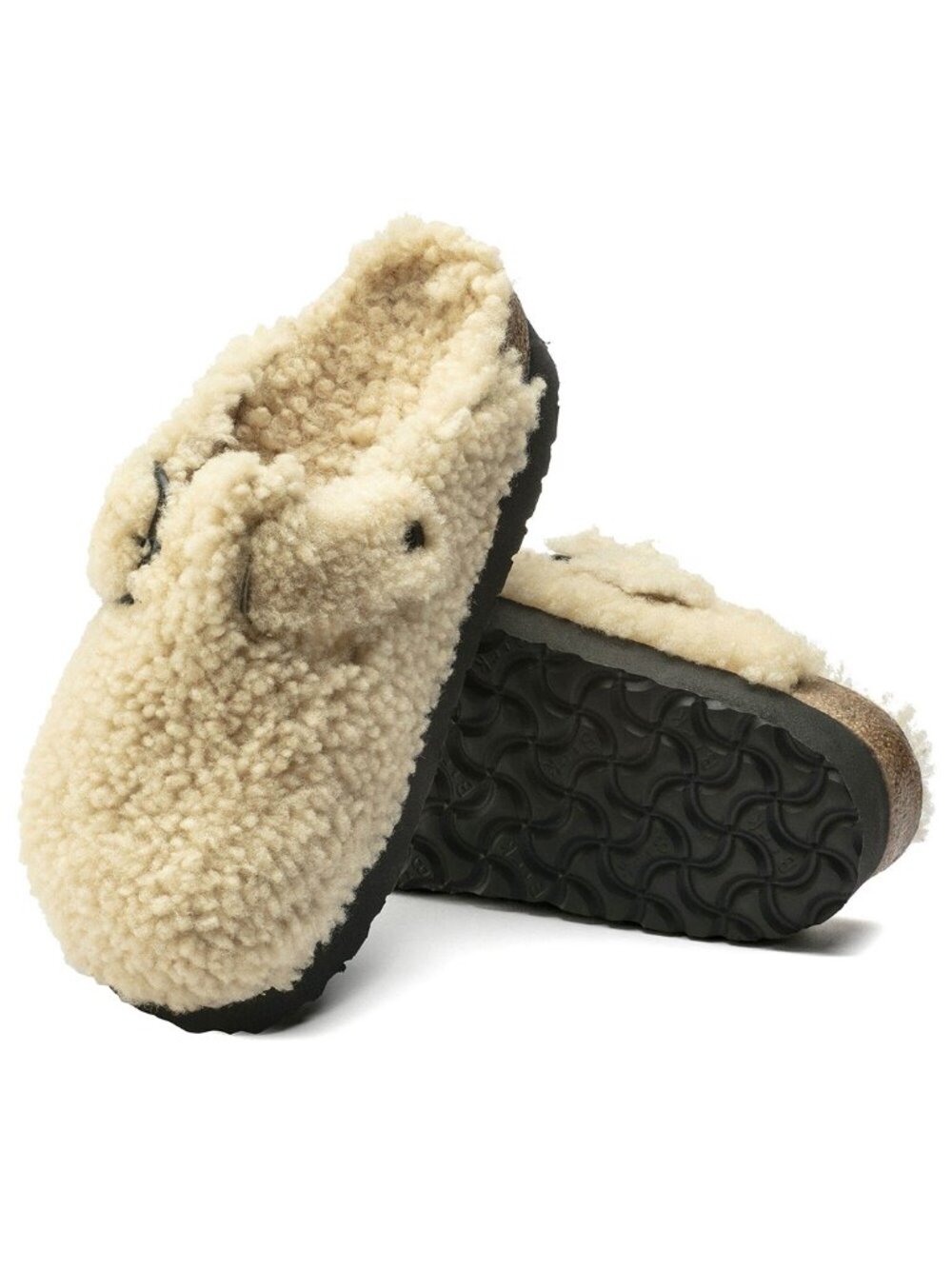 Birkenstock Boston Big Buckle Teddy Shearling Platform - 37 (6.5) - Picture 5 of 15